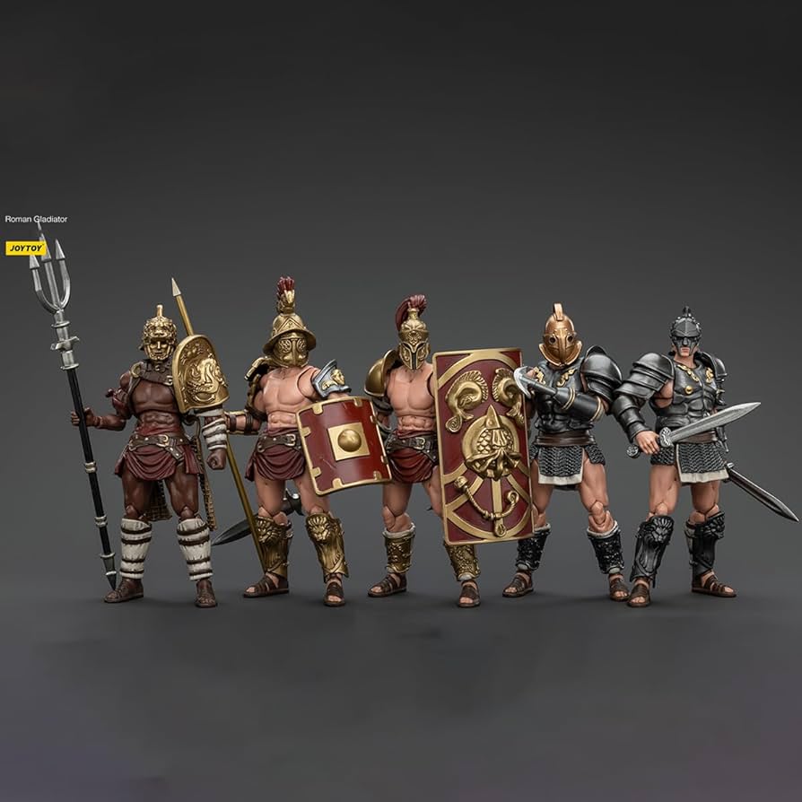 Amazon | HiPlay JOYTOY Strifeシリーズ ローマの剣闘士 ハスタ